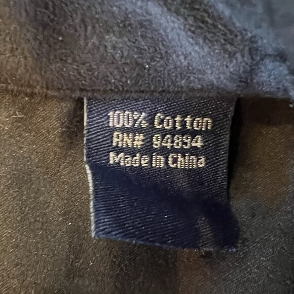 NWT Classic Western Shirt Women's Plus Size 1X Black Pearl Snap Rodeo Faux Suede - Picture 7 of 16